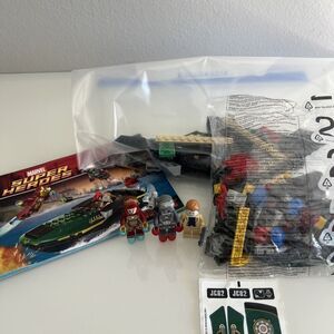 Lego Marvel Super Heroes 76006 Iron Man Extremis Sea Port Battle Complete